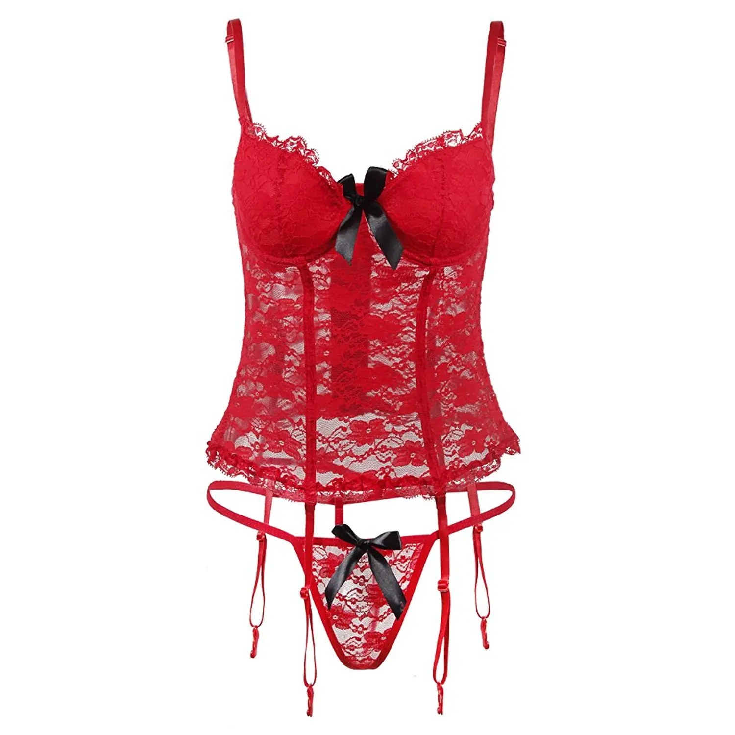 Women Sexy Lingerie Set Babydo - Garter Belt Set ulasan dan harga