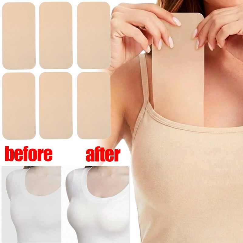 Silicone Breast Lift Tape Self - Push Up Bra Padded ulasan dan harga