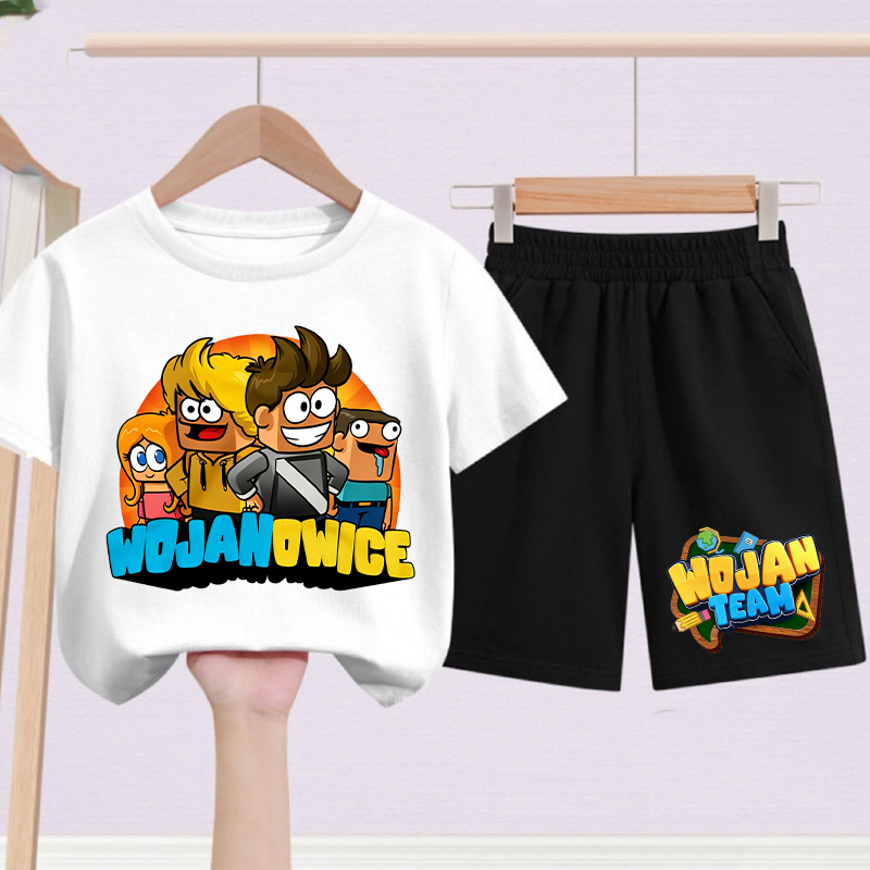 2pcs Wojan Team Kids T-shirts  - Boyshort Underwear ulasan dan harga
