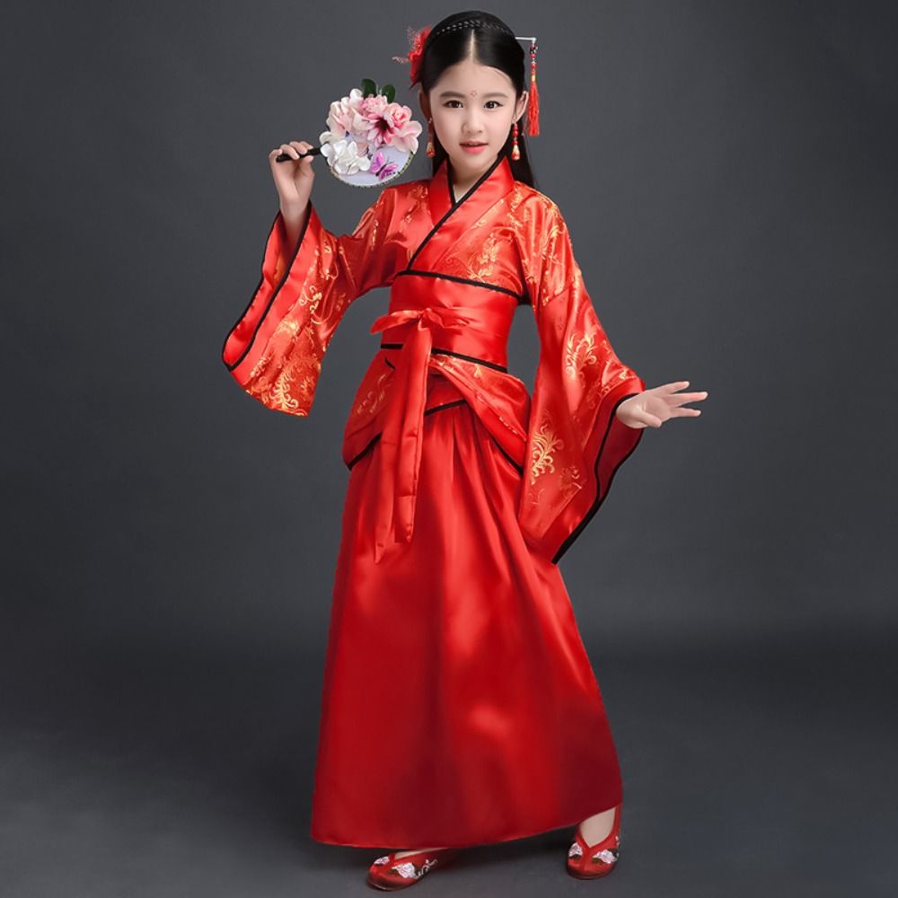 Elegant Ethnic Children's Anci - Robe Silk Women ulasan dan harga