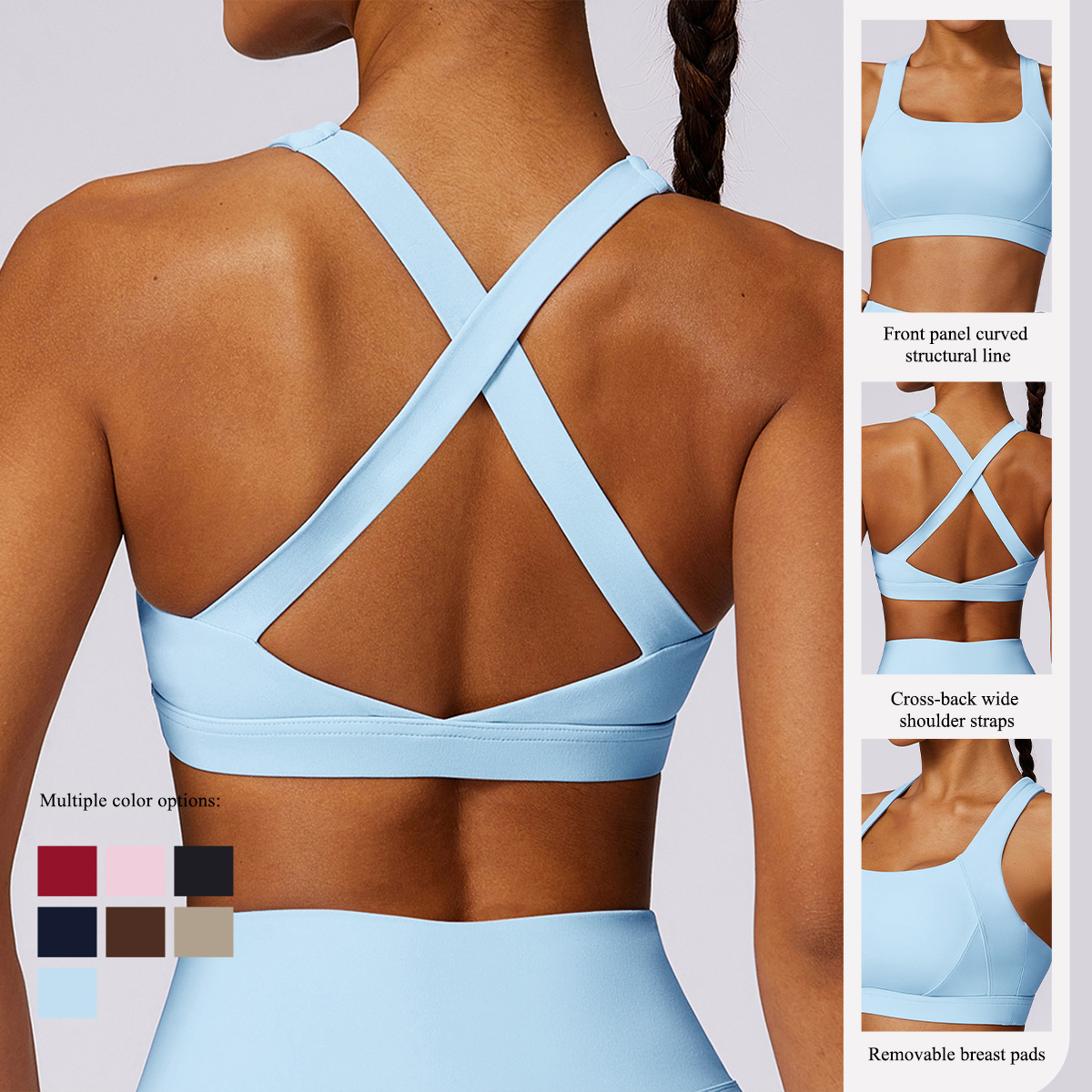 New Summer Women's Shockproof  - Push Up Bra Padded ulasan dan harga