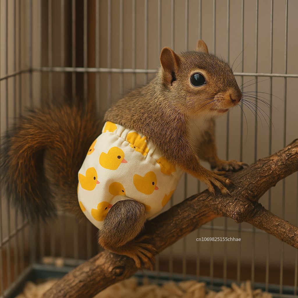 S/M Absorbent Squirrel Diapers - Period Panty Absorbent ulasan dan harga